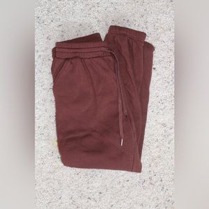 Brown/Red Sweat Pants